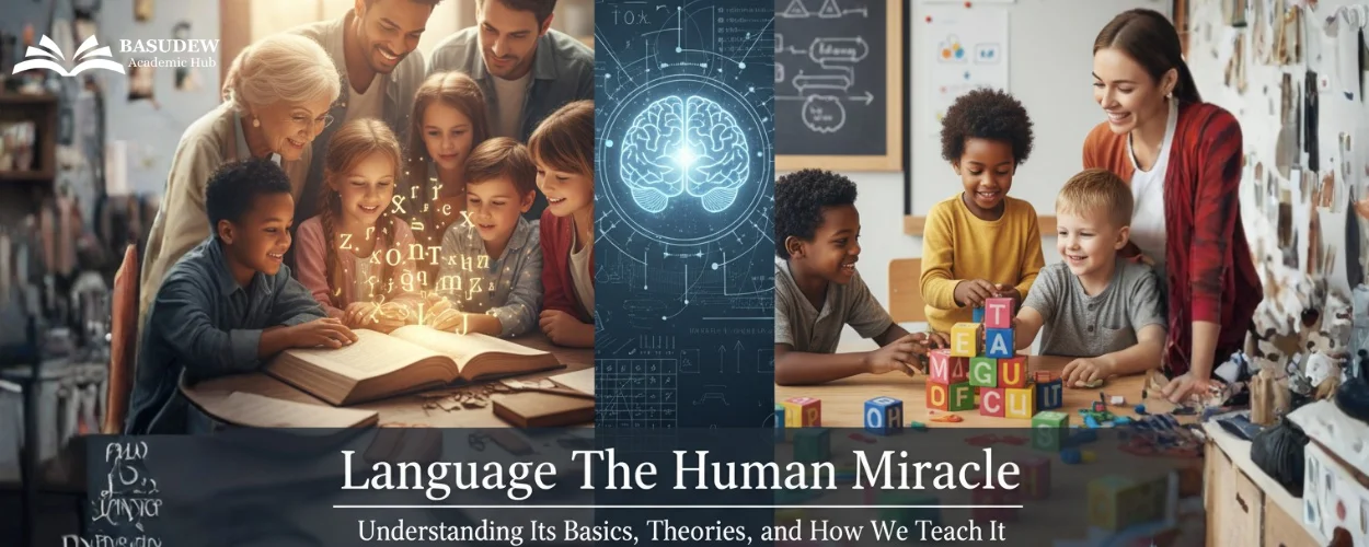 Language: The Human Miracle – Understanding Its Basics, Theories, and How We Teach It